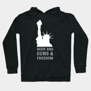 Beer, BBQ, Guns & Freedom Hoodie